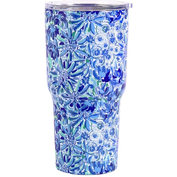 Lilly Pulitzer Other - Lilly Pulitzer Stainless Steel 30oz Insulated Tumbler To-Go Cup